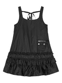 Ganni Nylon Mini Dress