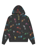 Icecream Running Dog Popover Hoodie