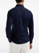 Brunello Cucinelli Silk and Cotton Mélange de coton