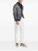 Brunello Cucinelli Silk and Cotton Mélange de coton
