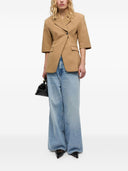 Jeans di denim di cotone organico ganni