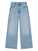 Jeans di denim di cotone organico ganni