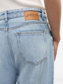 Jeans di denim di cotone organico ganni