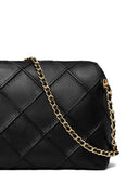 Bolso de cuerpo de cuero Tory Burch Fleming