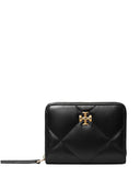 Tory Burch Kira Diamond Leather Zipping plånbok