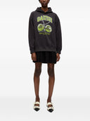 Ganni Cherries Organic Cotton Hoodie