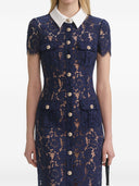 Self Portrait Lace Long Dress