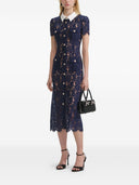 Self Portrait Lace Long Dress