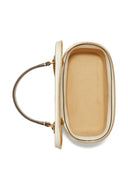 Tory Burch Kira Diamond Leather Vanity Case