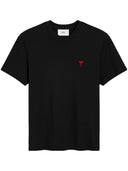 Ami Paris Logo Cotton T -skjorte