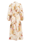 Zimmermann Ascension Linen Long Dress