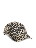 Ganni Logo Canvas Baseball Cap