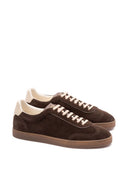 Brunello Cucinelli suede lederen sneakers