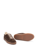 Brunello Cucinelli suede lederen sneakers