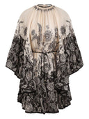 Zimmermann Rhiannon Printed Silk Mini Dress