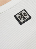 Tory Burch Logo Cotton Tank Top