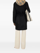 Burberry Check Motif Nylon Rain Jacket