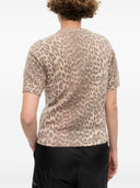 Ganni Logo Wool T Shirt