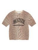 Ganni Logo Wool T Shirt