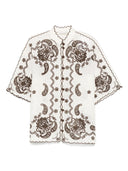 Camicia ricamata ascensione Zimmermann