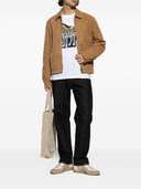 Ps By Paul Smith Zebra Print Cotton T Shirt