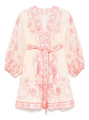 Zimmermann Lucky Printed Mini Dress