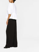 Ganni katoenen peplum top