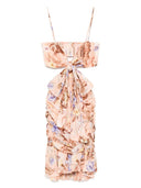Zimmermann Coco Printed Cotton Mini Dress