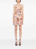 Zimmermann Coco Printed Cotton Mini Dress