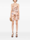 Zimmermann Coco Printed Cotton Mini Dress