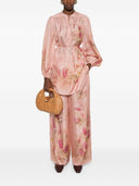 Zimmermann Cascadian Printed Silk Trousers