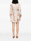 Zimmermann Ascension Linen Mini Dress