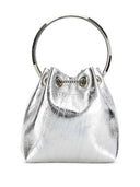 Jimmy Choo Bon Bon Leather Bucket Bag