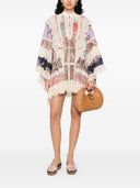 Zimmermann Rhiannon Printed Cotton Mini Dress