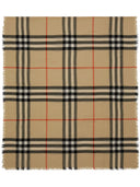 Burberry Giant Check Wool Scarf