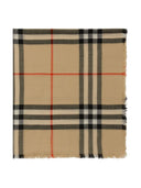 Burberry Giant Check Wool Scarf
