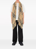 Burberry Giant Check Wool Scarf
