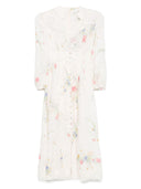 Zimmermann Lucky Limelen Midi连衣裙