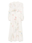 Zimmermann Lucky Limelen Midi连衣裙