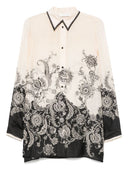 Zimmermann Rhiannon Printed Silk Shirt