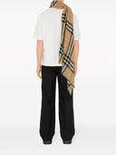 Burberry Giant Check Wool Scarf