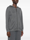 Brunello Cucinelli Cotton And Silk Blend Hoodie