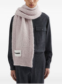 Jil Sander Plus Logo Wool Scarf