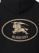 Burberry Ekd Logo Cotton Hoodie