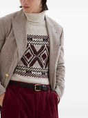 Brunello Cucinelli Wool And Silk Double Breasted Jacket