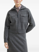 Brunello Cucinelli Cashmere Zipped Cardigan