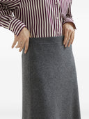 Brunello Cucinelli Cashmere Midi Skirt