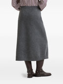 Brunello Cucinelli Cashmere Midi Skirt