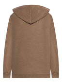 Brunello Cucinelli Cotton And Silk Blend Hoodie