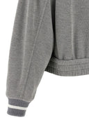 Brunello Cucinelli Logo Zipped Sweatshirt